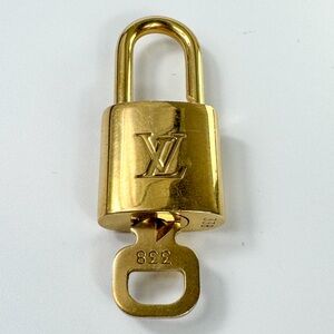 Louis Vuitton Brass Padlock with Key #338